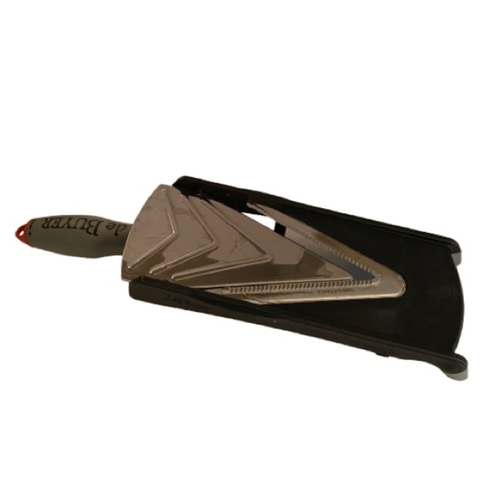 De Buyer La Mandoline Kobra for Adjustable Slicing Stainless Steel Needs Pusher